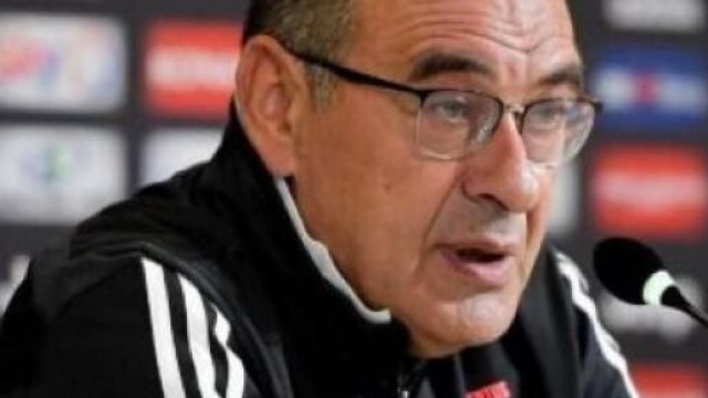 Maurizio Sarri, ex tecnico della Juventus.