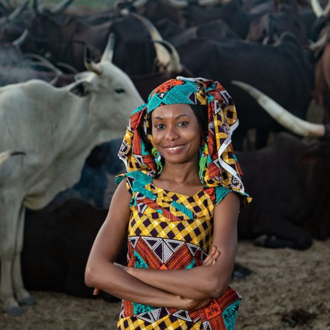 Hindou Oumarou Ibrahim, attivista per il cambiamento climatico. &copy;Ami Vita Ken