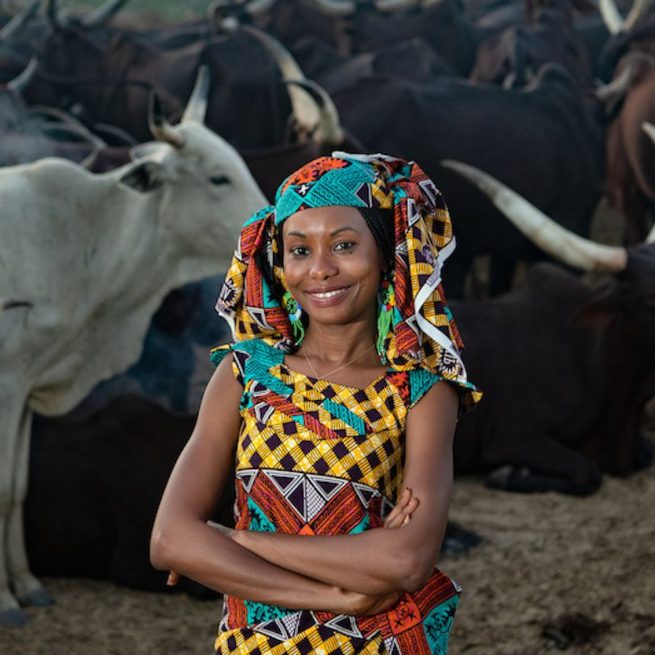 Hindou Oumarou Ibrahim, Directrice de l&rsquo;Association des femmes peules et peuples autochtones du Tchad. &copy;Ami VIta Ken