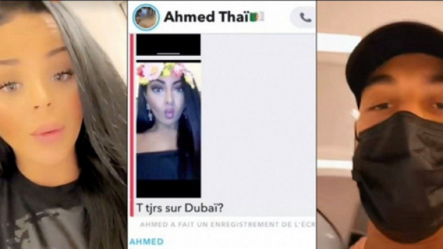 Ahmed une nouvelle fois accus&eacute; de tromper Sarah Fraisou, une jeune femme balance leur conversation Snapchat.