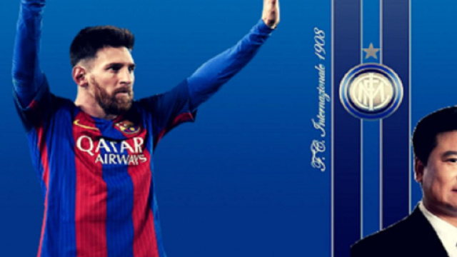 L'Inter potrebbe tornare in corsa per Messi.