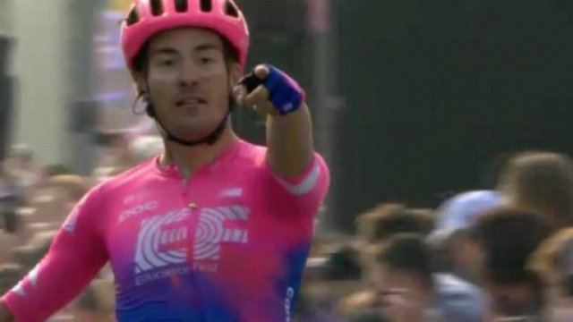 Alberto Bettiol, la vittoria al Giro delle Fiandre