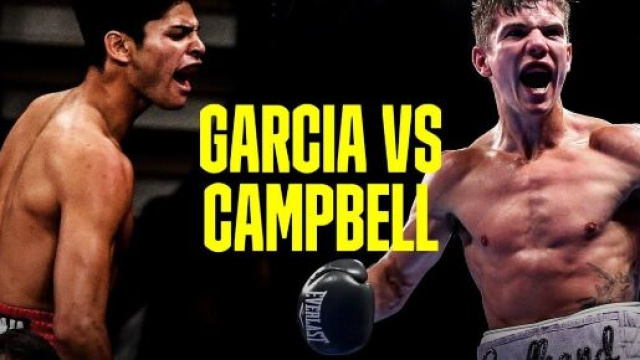 Garcia vs Campbell, sabato 2 gennaio in diretta streaming su Dazn.