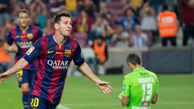 Leo Messi, punta del Barcellona.