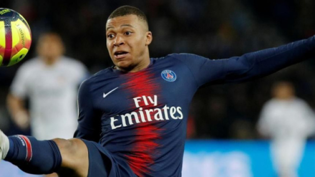 Kylian Mbapp&eacute;, punta del Paris Saint Germain.