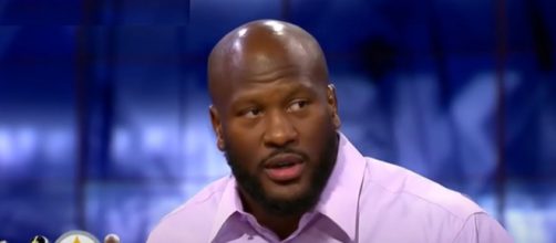 Harrison played one season with the Patriots (Image Credit: Skip and Shannon: UNDISPUTED/YouTube)