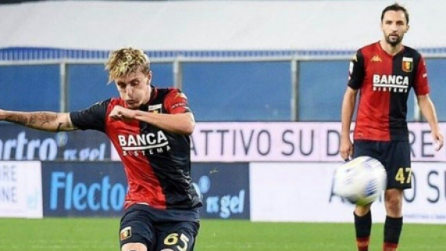 Nicol&ograve; Rovella, centrocampista del Genoa.