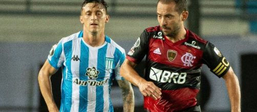 Atual camp&atilde;o, o Flamengo acabou surpreendido pelo Racing. (Arquivo Blasting News)