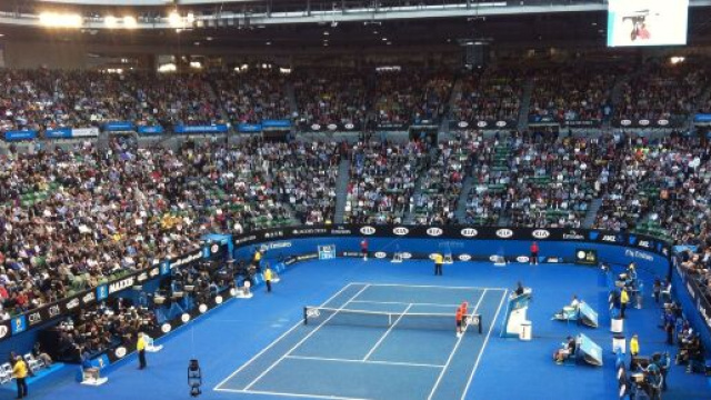 Un'immagine della Rod Laver Arena di Melbourne.