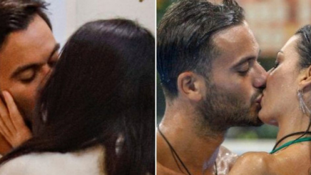 Grande Fratello Vip, Pier e Giulia si baciano in piscina: d&eacute;j&agrave;-vu del quadro con Elisabetta.