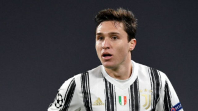 Federico Chiesa, centrocampista offensivo della Juventus.