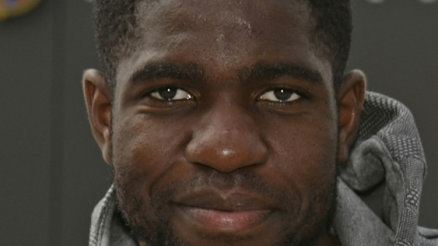 Samuel Umtiti, difensore centrale del Barcellona.