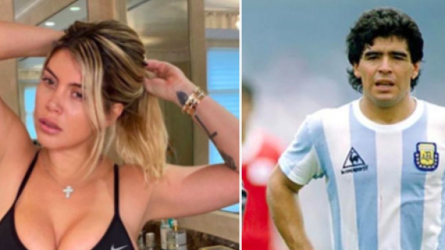 Des informations d'une nuit caliente entre Wanda Icardi et Maradona ont &eacute;t&eacute; r&eacute;v&eacute;l&eacute;es - Photo montage