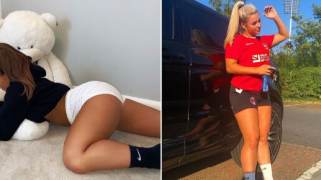 Madeleine Wright, la joueuse anglaise limog&eacute;e apr&egrave;s une vid&eacute;o jug&eacute;e 'inacceptable'.&copy;Instagram/ madelene_wright