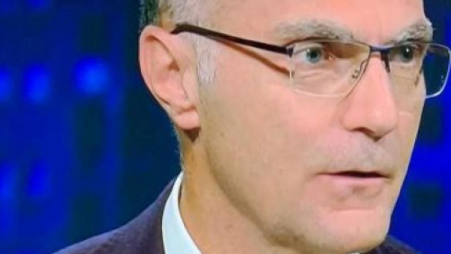 Beppe Bergomi, commentatore televisivo a Sky Sport.