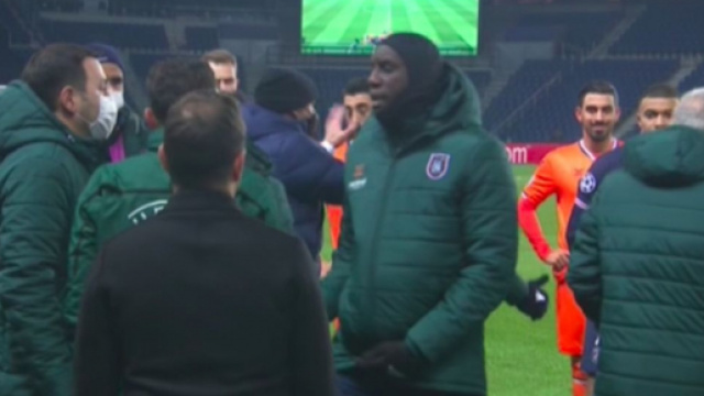 La vid&eacute;o des propos racistes publi&eacute;e par RMC Sport - &copy;capture d'&eacute;cran du match RMC