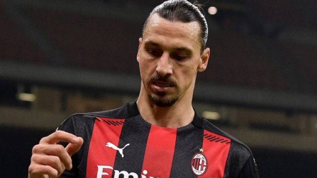 Milan, Zlatan Ibrahimovic a San Siro.