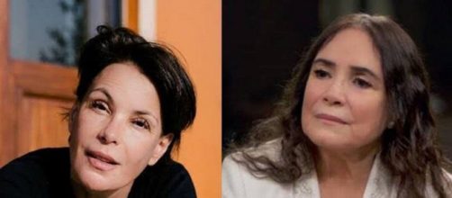 Carolina Ferraz n&atilde;o gostou do uso de sua imagem em publica&ccedil;&atilde;o de Regina Duarte. (Arquivo Blasting News)