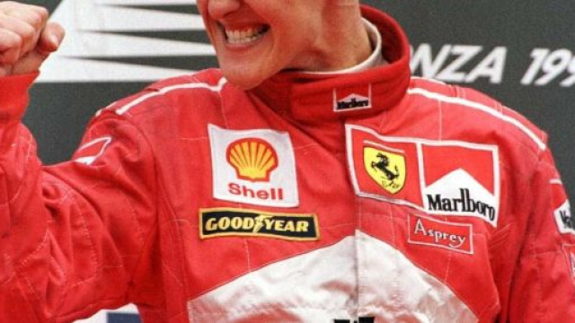 Michael Schumacher, sette volte campione del mondo di F1.