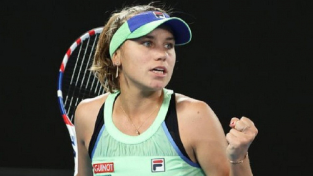 Sofia Kenin, vincitrice degli Australian Open 2020 (ph. twitter AO).