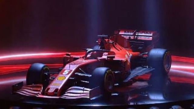 La nuova Ferrari SF1000, presentata oggi a Reggio Emilia