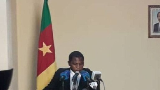 Le Ministre de l'Adiministration Territoriale Paul Atanga Nji le dimanche 9 f&eacute;vrier 2020(c) Odile Pahai