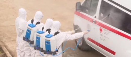 [A department store in Tianjin became the hub of the Coronavirus. [Image Source: South China Morning Post/ YouTube]