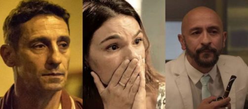 Betina (Isis Valverde), pode ser assassinada a mando de &Aacute;lvaro (Irandhir Santos), em 'Amor de M&atilde;e'. (Reprodu&ccedil;&atilde;o/Globo).