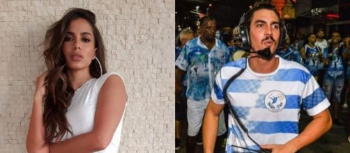 L&eacute;o Dias revela novo romance de Anitta. (Fotomontagem)