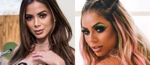 Anitta e Lexa vivenciaram um romance, segundo jornal. Cr&eacute;ditos: https://observatoriog.bol.uol.com.br/