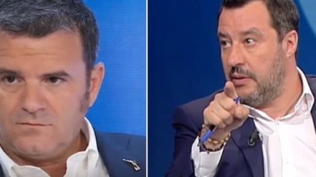 Gian Marco Centinaio e Matteo Salvini.