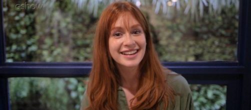 Marina Ruy Barbosa diz que est&aacute; acompanhando reality. (Reprodu&ccedil;&atilde;o/TV Globo)