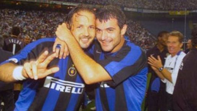 Mihajlovic e Stankovic con la maglia dell'Inter.