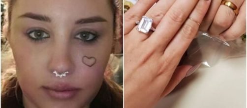 Amanda Bynes reveals she is engaged. (Photo Credit: Amanda Bynes Instagram)