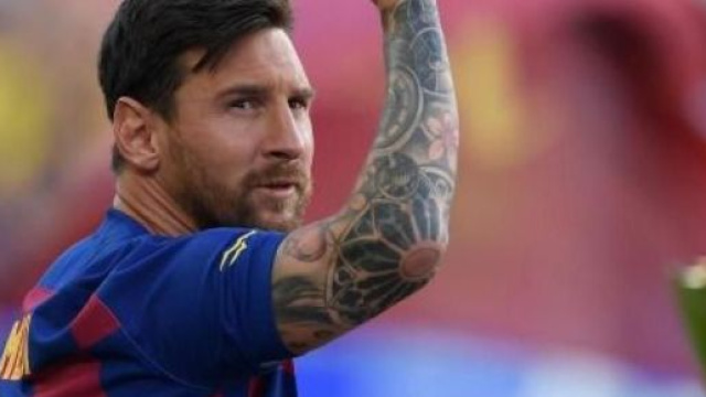Leo Messi, punta del Barcellona.