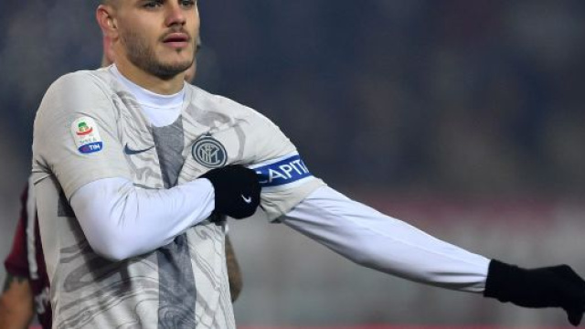 Mauro Icardi ai tempi dell'Inter: ora sembra nel mirino della Juventus.
