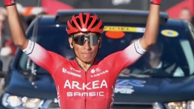 Nairo Quintana vittorioso nella terza tappa del Tour de la Provence