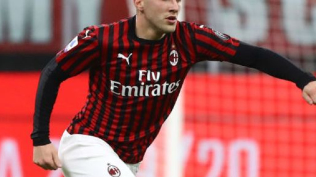 Ante Rebić, attaccante del Milan e autore del gol vittoria.