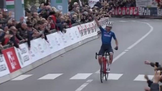 Giulio Ciccone vince il Trofeo Laigueglia