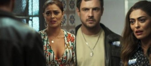 A Dona do Peda&ccedil;o cometeu um erro de continuidade. (Reprodu&ccedil;&atilde;o/TV Globo/)