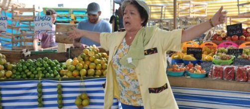 'Dona Xepa' arrancou risadas dos telespectadores. (Reprodu&ccedil;&atilde;o/TV Globo)