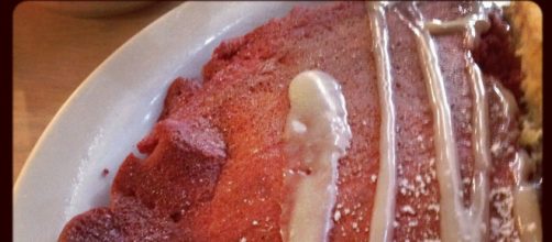 Red velvet pancakes [Source: Denise Tanton - Flickr]