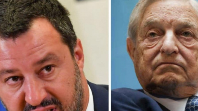 George Soros si schiera con le Sardine contro Salvini.