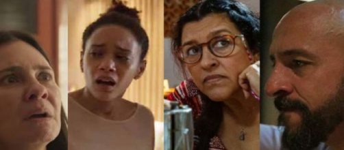 'Amor de M&atilde;e' novela d&aacute;s 21h da Globo conta hist&oacute;rias comoventes sobre a vida real. (FontoMontagem/Reprodu&ccedil;&atilde;o TV Globo)