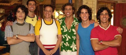 Atores da novela 'A Cor do Pecado anos ap&oacute;s sua estreia. (Divulga&ccedil;&atilde;o/TV Globo)