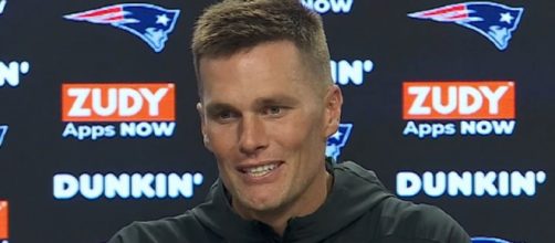 Brady will turn free agent on March 18. [Image Source: New England Patriots/YouTube]