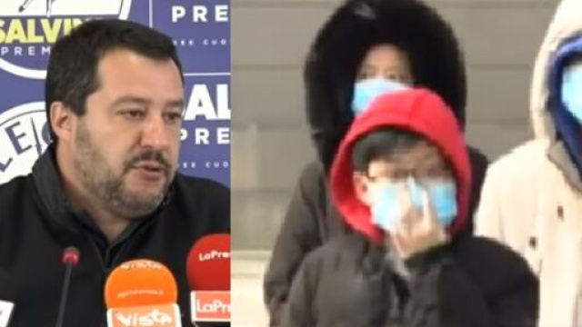 Matteo Salvini ha rilanciato un servizio di Quarta Repubblica sul coronavirus.