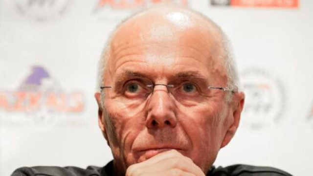 Sven Goran Eriksson, ex tecnico della Lazio.