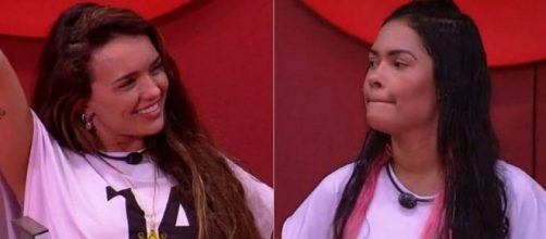 Rafa Kalimann conquistou a lideran&ccedil;a nesta quinta-feira (20), e Flayslane foi colocada direto no pared&atilde;o. (Reprodu&ccedil;&atilde;o/TV Globo)