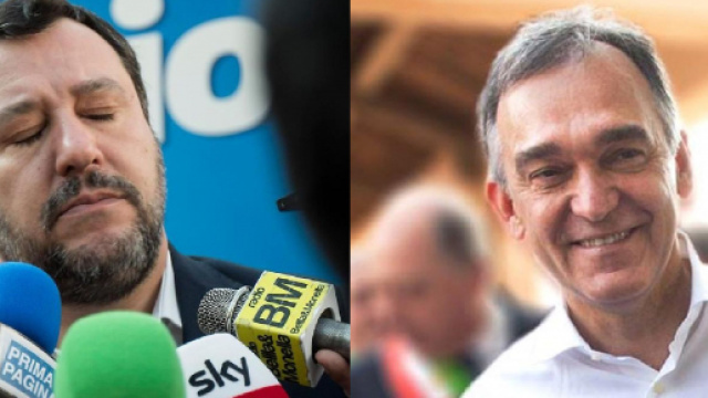 Coronavirus: Salvini annuncia di voler denunciare Rossi, Presidente della Regione Toscana.